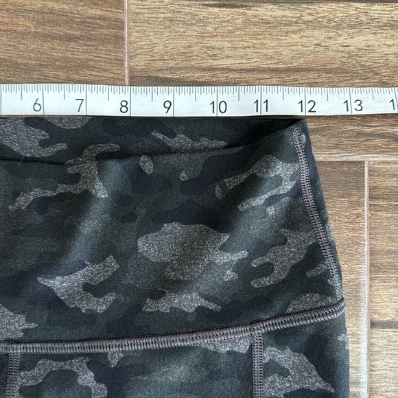 Fabletics On-The-Go PowerHold® High-Waisted Capri in Charcoal Camo, S - Picture 4 of 15